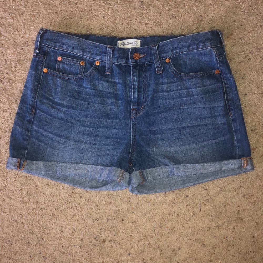 Madewell high waisted shorts